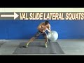 How To Do Val Slide Lateral Lunges aka Shuffle Squats
