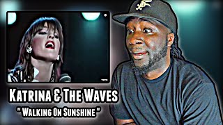 WHO IS SHE?! Katrina &amp; The Waves - Walking On Sunshine | REACTION