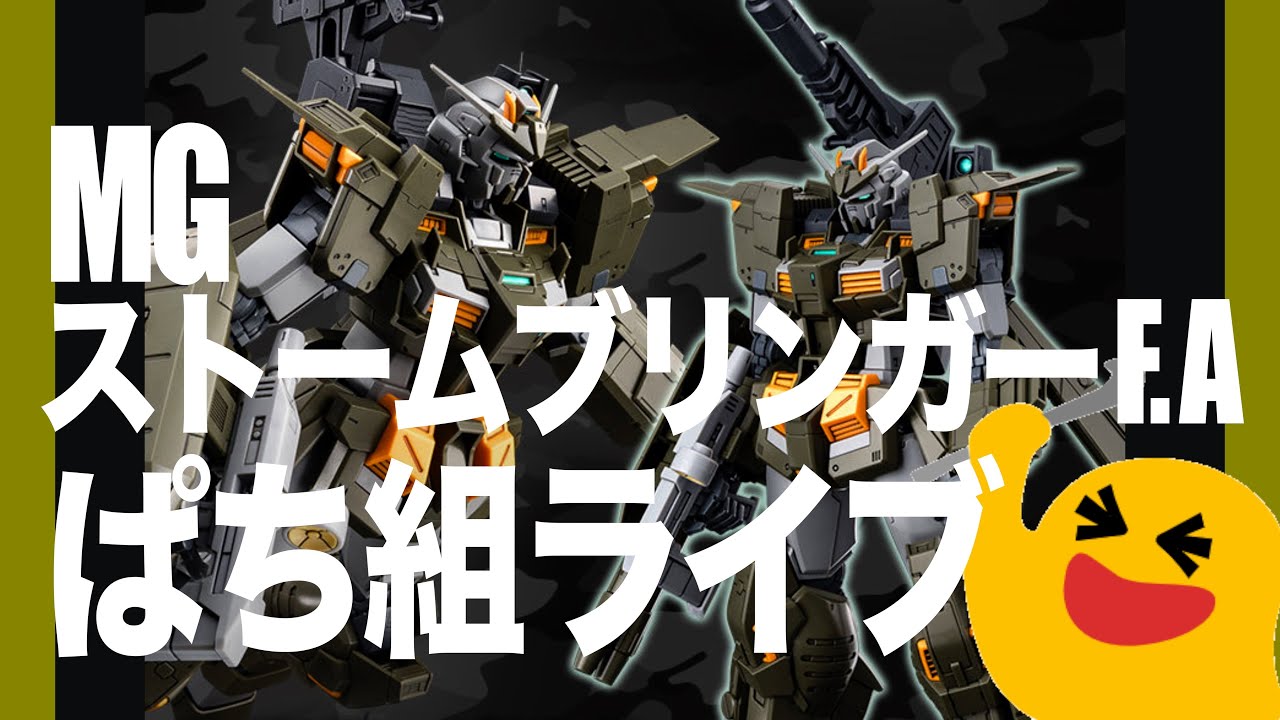 [ガンプラ]MG ストームブリンガーF.A ぱち組ライブ