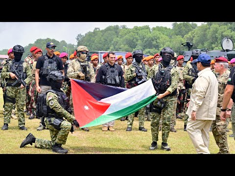 Prajurit TNI Bangga Tampil di Hadapan Presiden Prabowo dan Raja Abdullah II ibn Al Hussein, 15/11/25