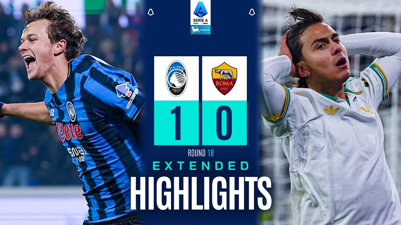 ATALANTA-ROMA 1-0 | EXTENDED HIGHLIGHTS | SERIE A 2025/26
