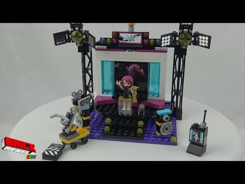Lego Friends 41117 Pop Star TV Studio - Speed Build