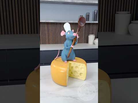 Chocolate Ratatouille! 🐀Welcoming my new helper in the kitchen! #amauryguichon #chocolate