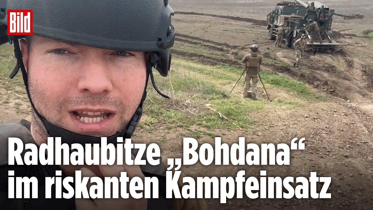 Artillerie-Einheit vereitelt russische Landungsoperation I BILD-Lagezentrum VOR ORT