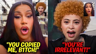Cardi B CONFRONTS Ice Spice For Calling Latto a &quot;Copycat B1tch&quot;