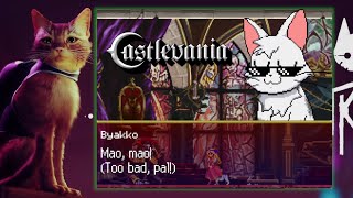 Literally A Cat in Castlevania: Portrait of Ruin