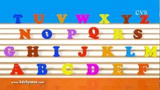 ABC Song - Alphabet Songs - Phonics Song  For children in 3D Animation rhymes