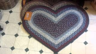 preview picture of video 'Heart Rugs (Jute) at The Weed Patch Country Store'