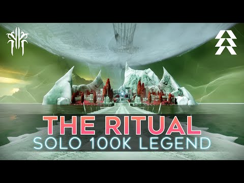 Solo Arcstrider Hunter 100k Legend THE RITUAL Story Mission | Destiny 2: Season of Plunder