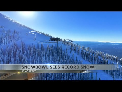 Flagstaff's Arizona Snowbowl sees record snow