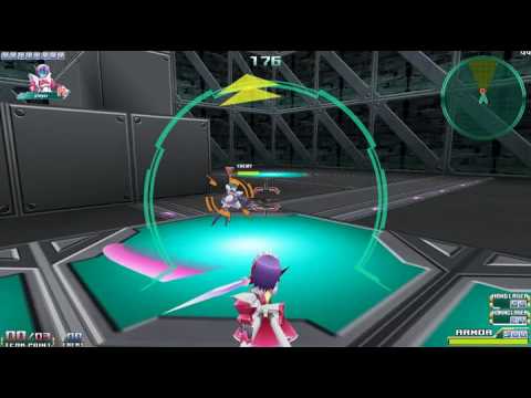 Dysnomia Exburst Trial version (indie game - gameplay video)