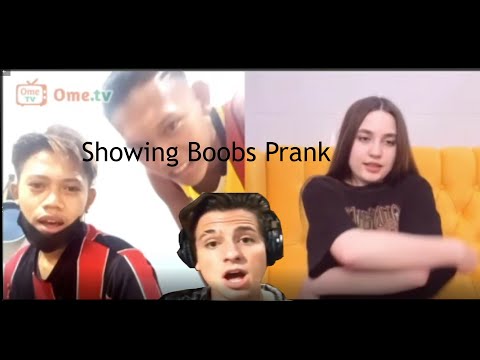 Funny prank Ome Tv | Omegle  song prank  charlie puth  blink in effect
