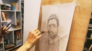 Sketching Portraits | Pencil Sketch | Rabi Pirzada Drawings