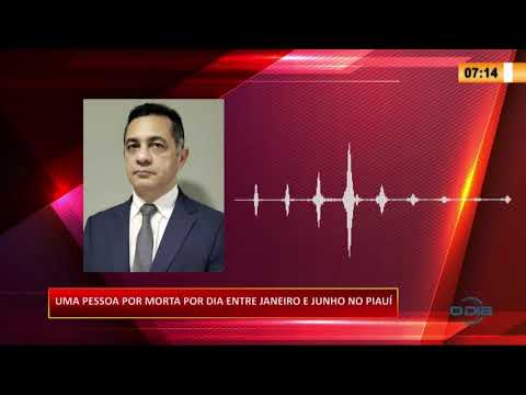 Rubens Campelo (Sec. Segurança-PI): Uma pessoa morta por dia entre janeiro e junho no PiauiÌ 24 07