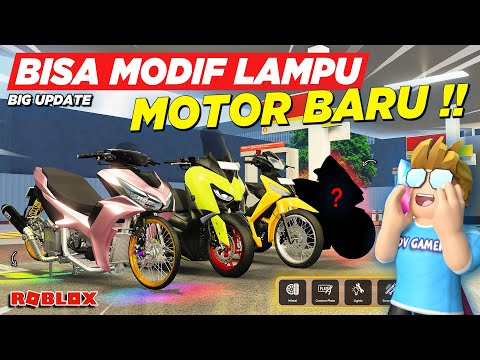 AKHIRNYA MODIFIKASI LAMPU BARU DAN BANYAK MOTOR DRAG LIMITED !! BOCORAN RDID UPDATE - Roblox