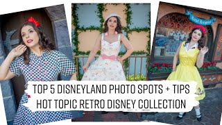 Top 5 Disney Park Photo Spots and Tips | Hot Topic Retro Disney Collection