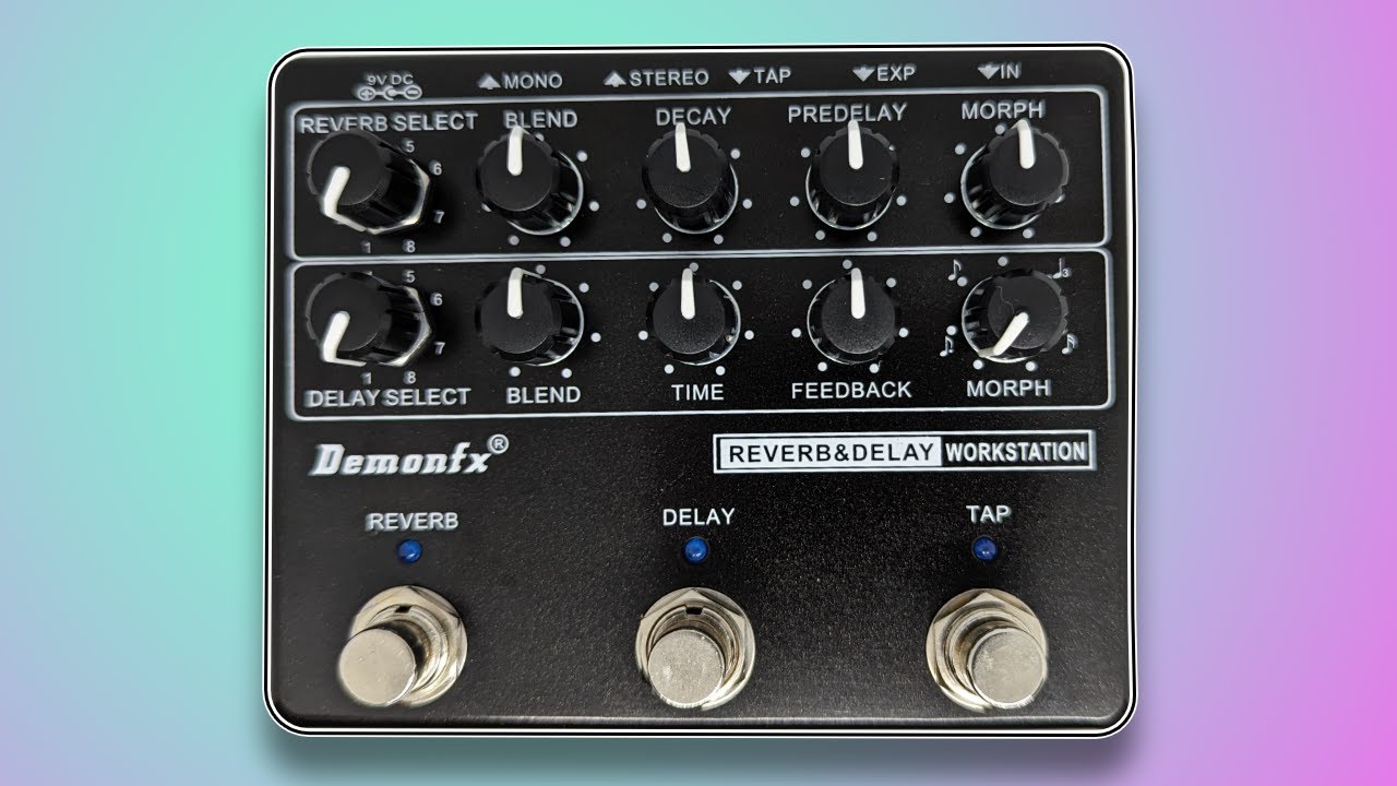You won't believe how THIS sounds! Demon FX Reverb&Delay Workstation
