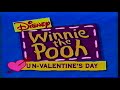 Winnie The Pooh Un Valentine S Day Opening VHS