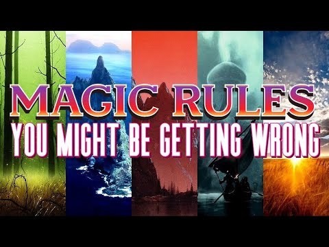 Magic the Gathering Rules You Might Be Getting Wrong