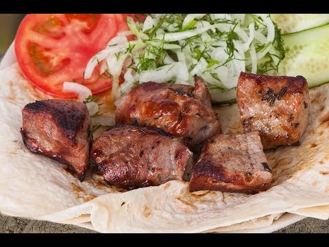Традиционный армянский шашлык из свинины. Секрет маринада!