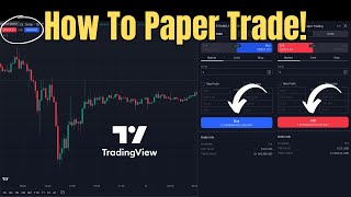 How To Paper Trade on TradingView (2023 Beginner Tutorial)