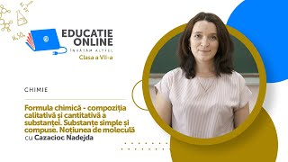 Formula chimică - compoziția calitativă și cantitativă a substanței