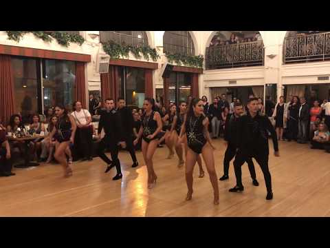 ALMA LATINA PRO SALSA FREE STYLE @THE GRANADASLA BACHATA WEEKENDER 2017