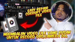 Download lagu TUTORIAL CARA NGEMBALLIN VIDEO FILE OBS,CAMERA DLL YANG RUSAK/CORRUPT DENGAN MUDAH!! mp3 Download lagu TUTORIAL CARA NGEMBALLIN VIDEO FILE OBS,CAMERA DLL YANG RUSAK/CORRUPT DENGAN MUDAH!! mp3