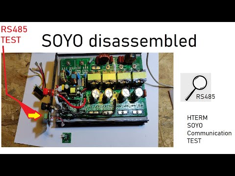 Soyosource  EP1 LIMITER internal RS485 Module EVAL and diverse rs485 Moduletests - GridTie Inverter