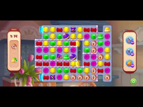 Homescapes Level 9663 夢幻家園 第9663關