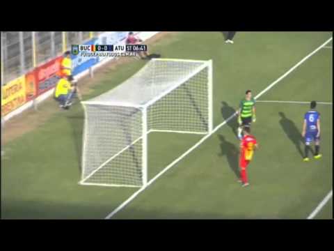 Silva perdió un gol increíble. Boca Unidos - Atl. Tucumán. Fecha 42. B Nacional 2015. FPT