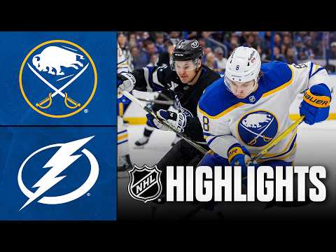Sabres vs. Lightning | NHL Highlights | February 28, 2026