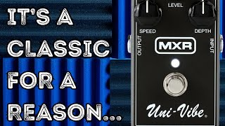 Video thumbnail for MXR Uni-vibe Demo and Review - Classic For A Reason... by Sandy Ridge Music