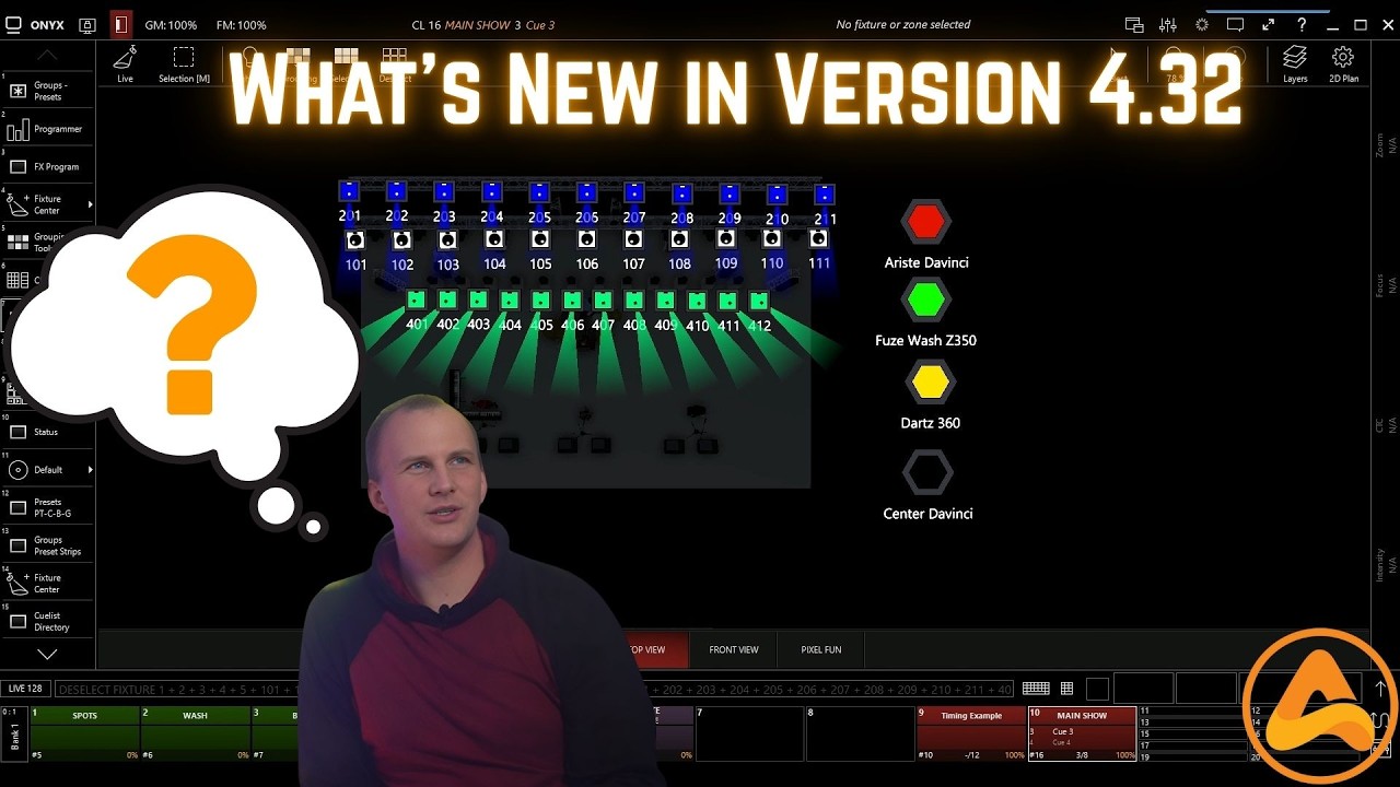 ONYX: What’s New in Version 4.32