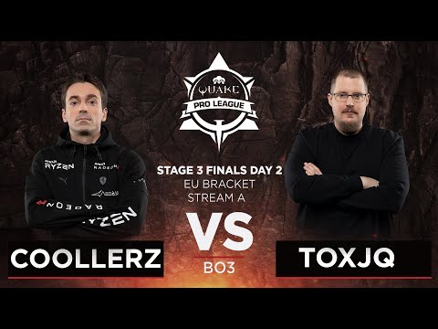 Coollerz vs Toxjq - Quake Pro League - Stage 3 Finals Day 2 - EU bracket, Stream A