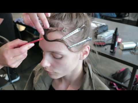 NYFW Katty Xiomara SS2017 Editorial Top Knot by The Beauty Underground