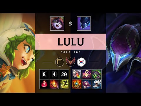 Lulu Top vs Nocturne - KR Grandmaster Patch 25.06