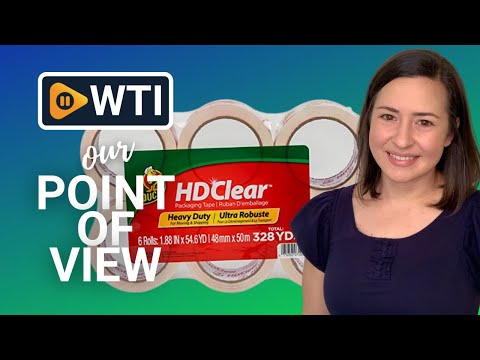 Duck Heavy Duty Packing Tape - WTI product video review
