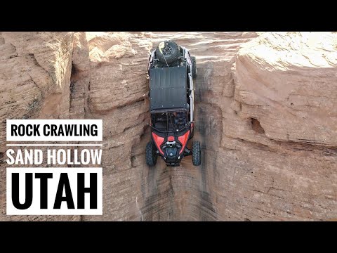 Rock Crawling at Sand Hollow in our Can-Am Maverick X3 Max XRS Turbo R