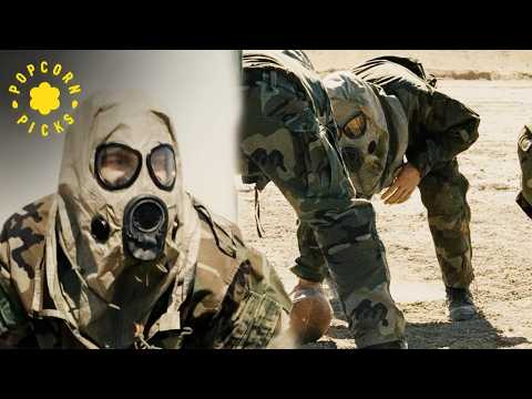 Marines Play Football in the Desert | Jarhead