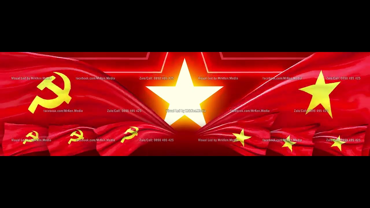 189.5 - Ngôi Sao - Cờ Việt Nam | Cờ Đảng Cộng Sản - 32x9