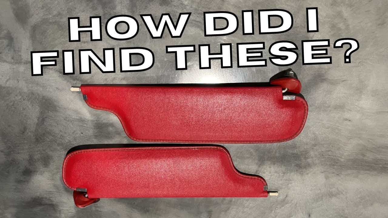 Like New Sun Visors for the Cuda!