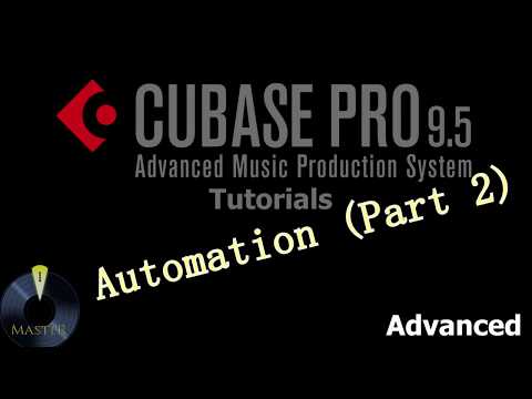 Cubase Pro 9.5 Automation (Part 2)