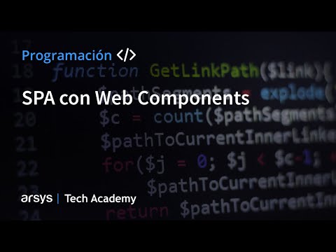 Webinar: SPA con Web Components