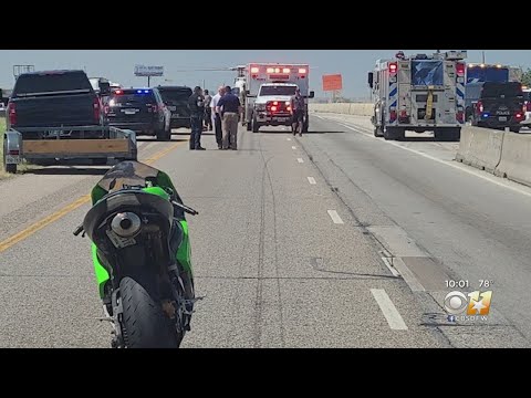Driver Shoots, Kills Armed Motorcyclist Who Came Towards Him On I-35, Fort Worth Police Say