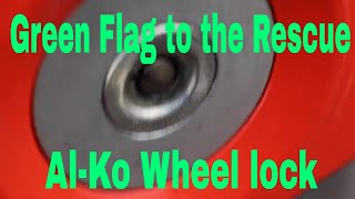 Green Flag to the Rescue/Al-ko Caravan Wheel lock