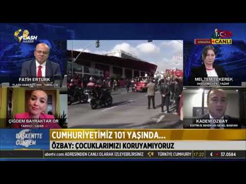 Genel Başkanımız Kadem Özbay, Flash Haber Tv’de yayınlanan Başkentte Gündem programında gazeteci Fatih Ertürk’ün canlı yayın konuğu oldu.29/10/2024 | EĞİTİM İŞ