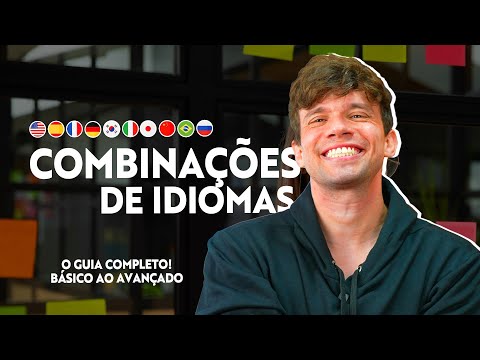 Aula do Fernando Poliglota: Combinações de idiomas para quem precisa estudar 2 idiomas ao mesmo tempo