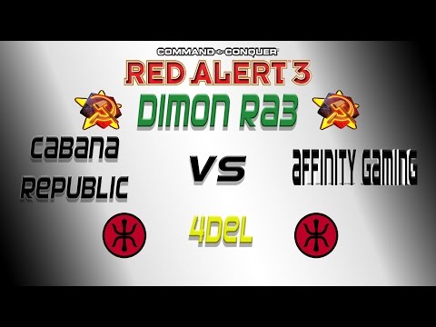 Dimon[S] vs  4del[E] Cabana Republic - Red Alert 3