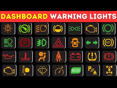 🚦 Can You Guess What These Car Dashboard Lights Mean? Test Your Knowledge! 🚗💡